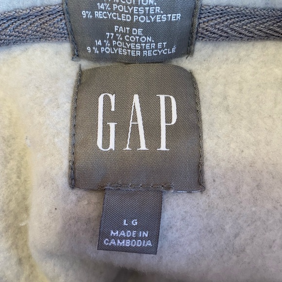 Grey gap logo hoodie - Picture 2 of 3